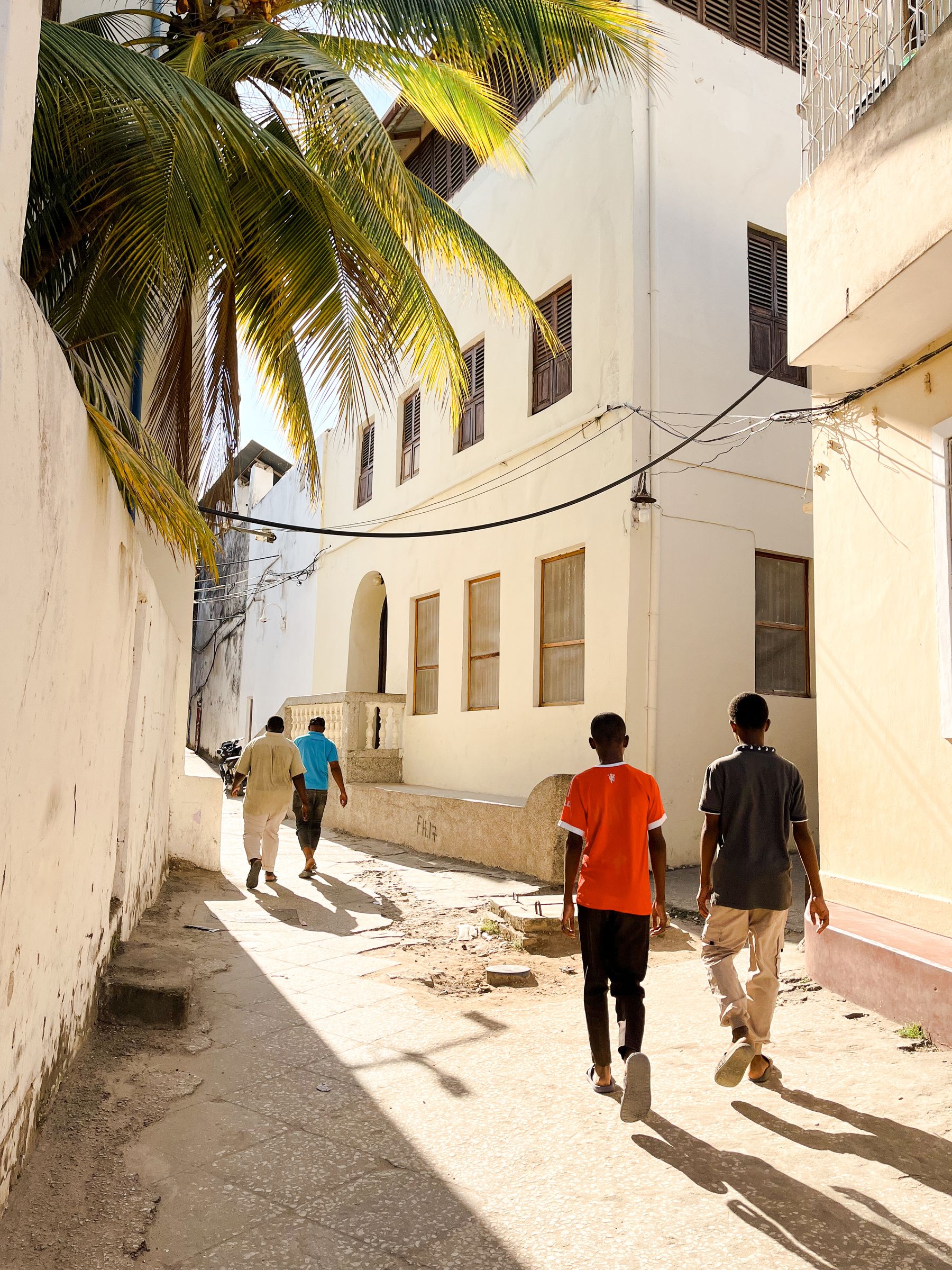 Street Scene in Stone Town Zanzibar
