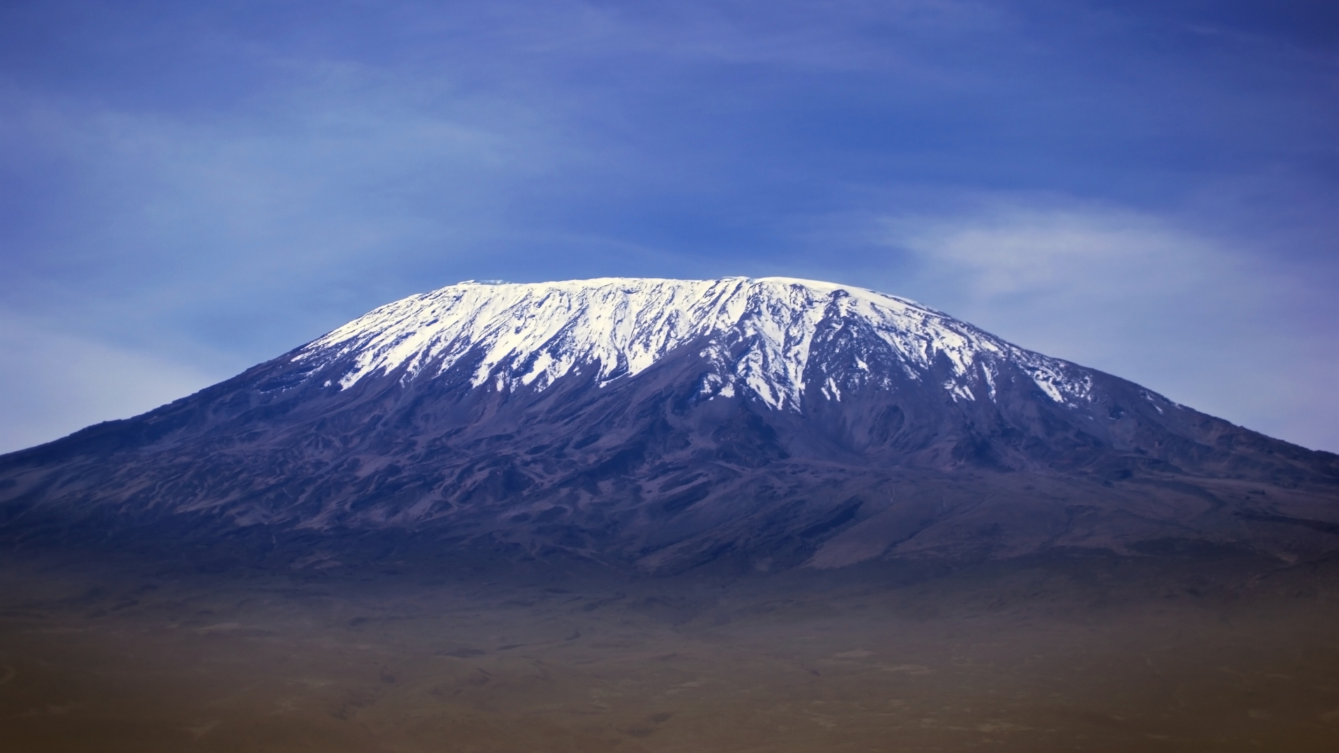 Schneebedeckter Kilimanjaro